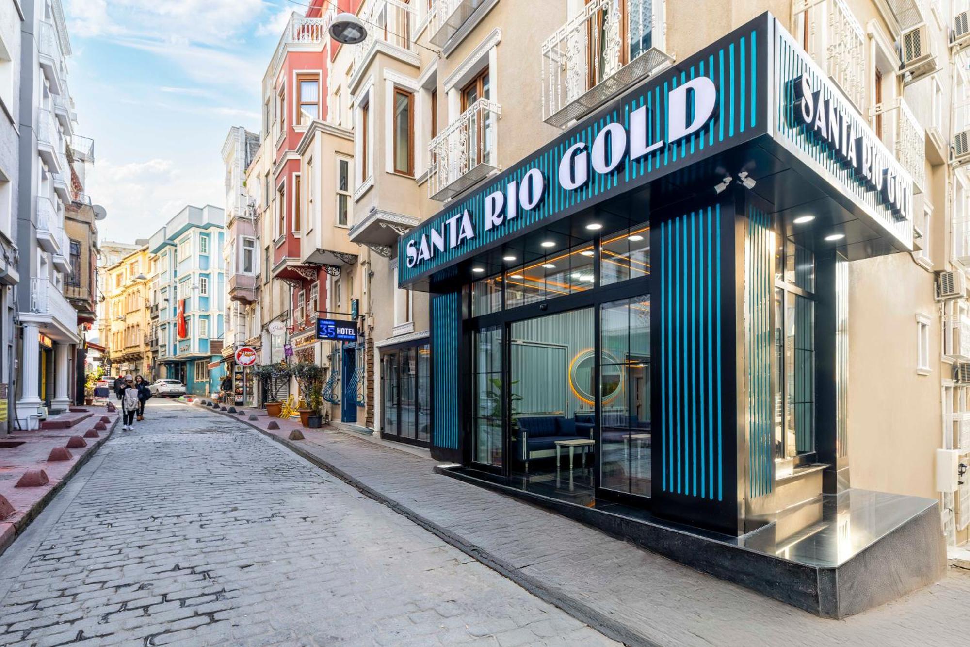 Santa Rio Gold Taxim Hotel Provincia di Provincia di Istanbul Esterno foto