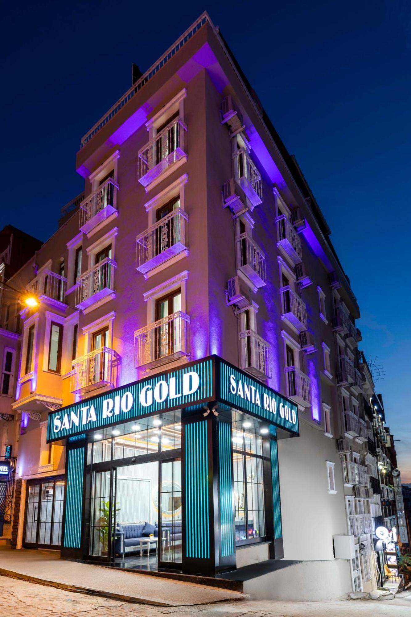 Santa Rio Gold Taxim Hotel Provincia di Provincia di Istanbul Esterno foto