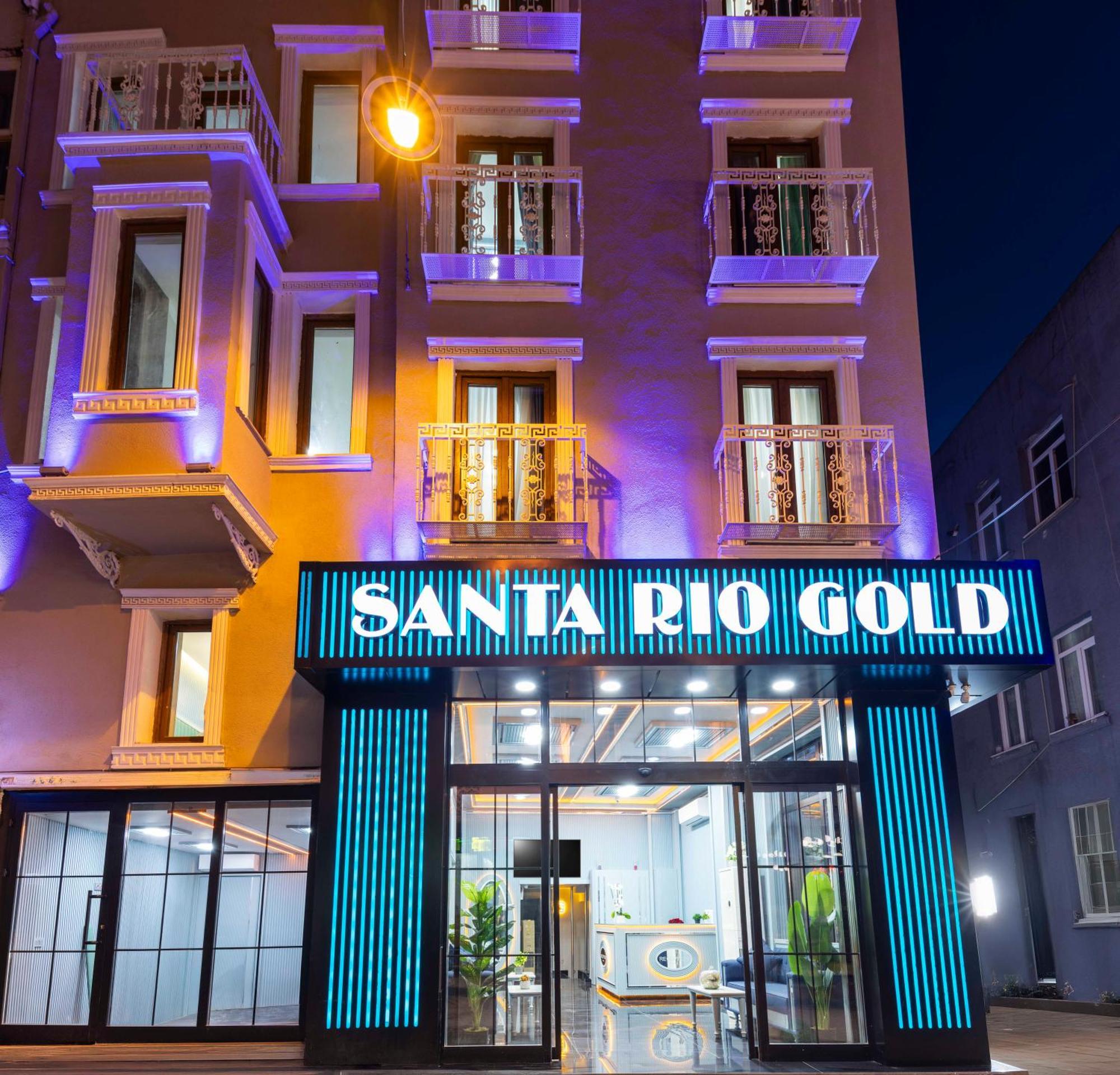 Santa Rio Gold Taxim Hotel Provincia di Provincia di Istanbul Esterno foto